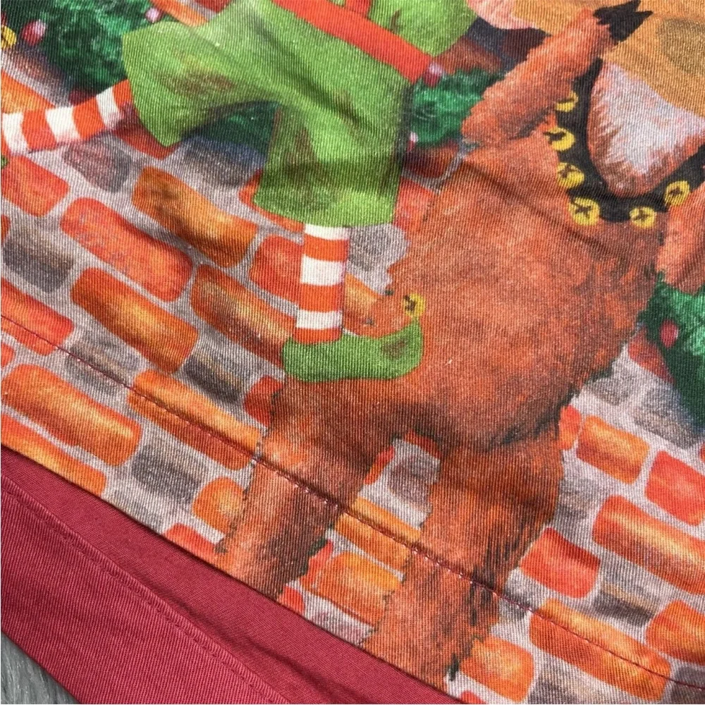 Chubbies Red Santa Christmas Drinking Shorts Size XL